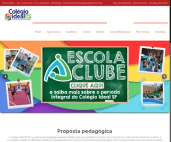 Colegioidealsp.com.br(Colégio Ideal SP) Screenshot