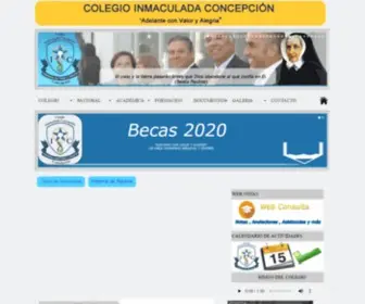 Colegioinmaculadaconcepcion.cl(COLEGIO) Screenshot