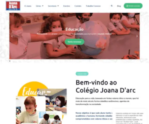 Colegiojoanadarc.com.br(Conta Suspensa) Screenshot