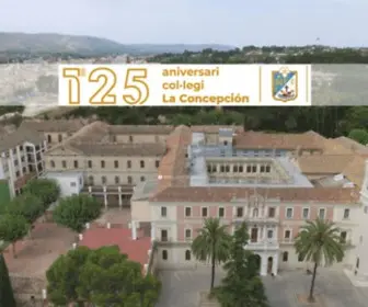 Colegiolaconcepcion.org(Colegio La Concepción (franciscanos) en Ontinyent (Valencia)) Screenshot