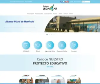 Colegiolegamar.es(Colegio Legamar) Screenshot