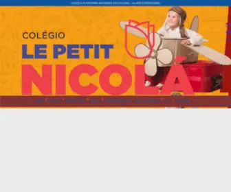 Colegiolepetitnicola.com.br(Colégio de Educação Infantil e Fundamental localizado em Mairiporã) Screenshot