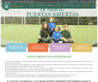 Colegiolosangeles.net(INICIO) Screenshot