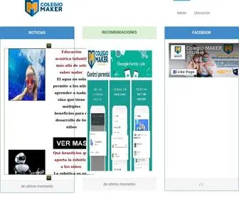 Colegiomaker.com(Colegio Maker Saltillo) Screenshot