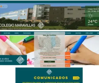 Colegiomaravillas.net(Colegio Maravillas) Screenshot