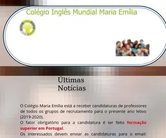 Colegiomariaemilia.com(Início) Screenshot