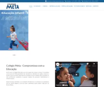 Colegiometa.com(Colégio Meta Indaiatuba) Screenshot