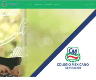 Colegiomexicanodeveracruz.com.mx(Colegio privado en Alvarado) Screenshot