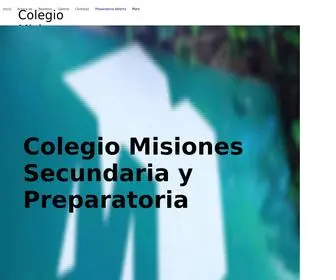 Colegiomisiones.com(Inicio) Screenshot