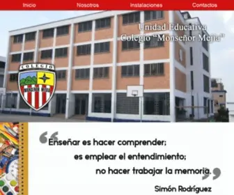 Colegiomonsenormejia.com(Unidad) Screenshot