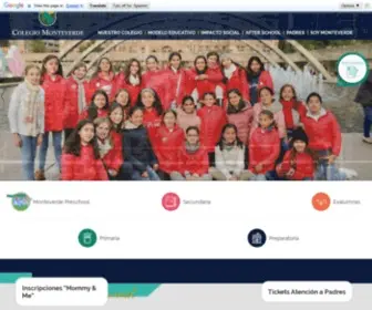 Colegiomonteverde.edu.mx(Colegio Monteverde) Screenshot