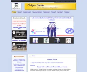 Colegionline.com(Colegio Virtual Online) Screenshot