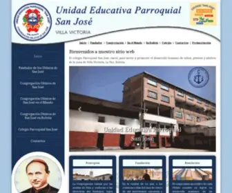 Colegioparroquialsanjoselp.org(Unidad) Screenshot