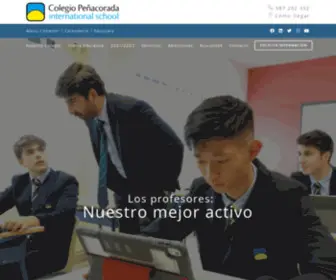 Colegiopenacorada.es(Colegio Peñacorada) Screenshot