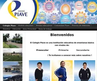 Colegiopiave.com.mx(Colegio Piave S.C.®) Screenshot