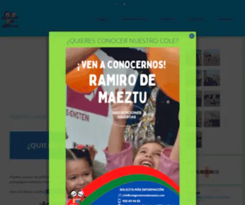 Colegioramirodemaeztu.com(Colegio Ramiro de Maeztu) Screenshot