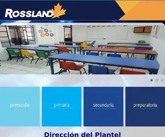 Colegiorossland.edu.mx(Colegio Rossland) Screenshot