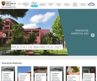 Colegiosancarlosquilicura.cl(Colegio San Carlos de Quilicura) Screenshot