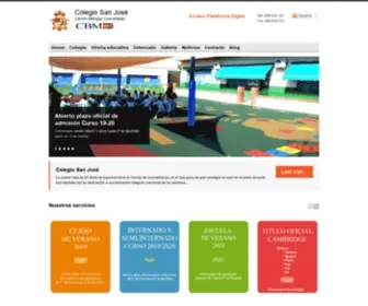 Colegiosanjose-Espinardo.com(Colegio San Jose) Screenshot