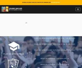 Colegiosanluis.cl(Colegio San Luis) Screenshot