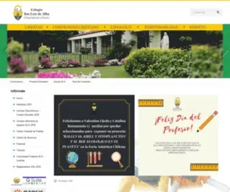 Colegiosanluisdealba.cl(Colegio San Luis de Alba) Screenshot