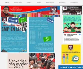 Colegiosanmartindeporres.com(Colegio San Martín de Porres) Screenshot