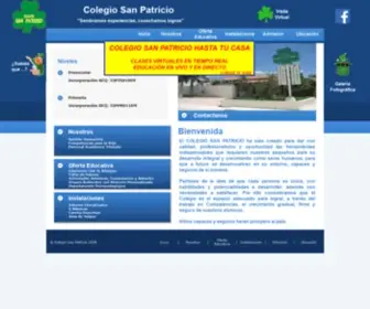 Colegiosanpatricio.com.mx(Colegio San Patricio en Cancún Q) Screenshot