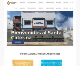 Colegiosantacaterina.com(U.E Colegio Santa Caterina Da Siena) Screenshot