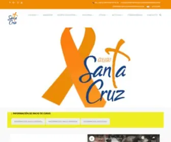 Colegiosantacruz.org(Colegio Diocesano Santa Cruz) Screenshot