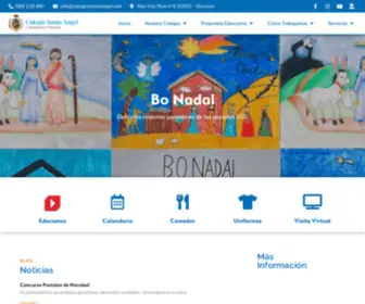 Colegiosantoangel.es(Calasancias Ourense) Screenshot