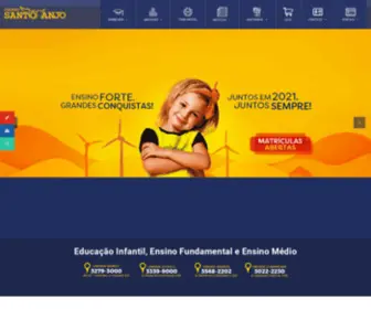Colegiosantoanjo.com.br(Colégio Santo Anjo) Screenshot