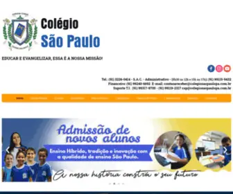 Colegiosaopaulopa.com.br(Início) Screenshot