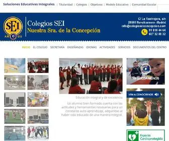 Colegioseiconcepcion.com(Colegio SEI Concepción) Screenshot
