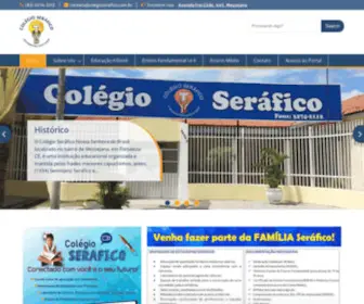 Colegioserafico.com.br(Colégio Seráfico) Screenshot