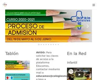 Colegiosma.com(Colegio SMA) Screenshot