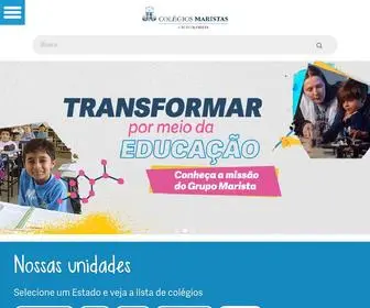 Colegiosmaristas.com.br(Colégios Marista) Screenshot