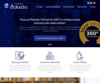 Colegiosolucaosp.com.br(Colégio) Screenshot