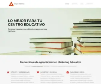 Colegiosymarketing.com(Colegios y Marketing Educativo) Screenshot