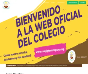 Colegiotecnicopraga.org(Colegio) Screenshot