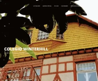 Colegiowinterhill.cl(Colegio Winterhill) Screenshot