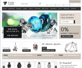 Colejewellers.com(colejewellers) Screenshot