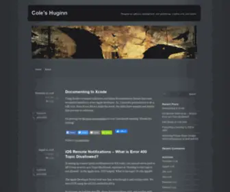 Colejoplin.com(Cole's Huginn) Screenshot