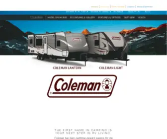 Coleman-RV.com Screenshot