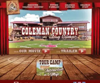 Colemancountry.com(Coleman Country) Screenshot