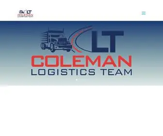 Colemanlogisticsteam.com(Coleman Logistics Team) Screenshot