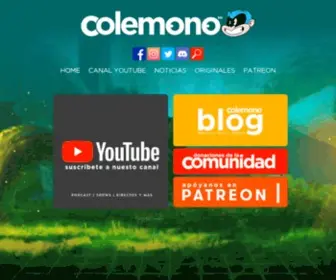 Colemono.com(Videojuegos) Screenshot