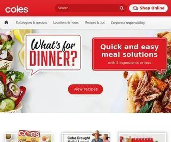 Coles.com.au(Shop groceries online) Screenshot