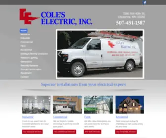 Coleselectric.com(Coleselectric) Screenshot