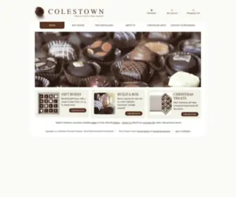 Colestownchocolates.co.nz(Colestown Chocolates NZ) Screenshot