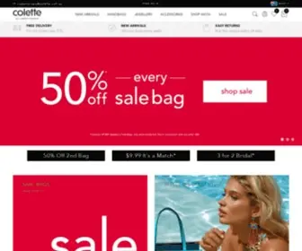 Colette.com.au(Handbags & Fashion Jewellery) Screenshot